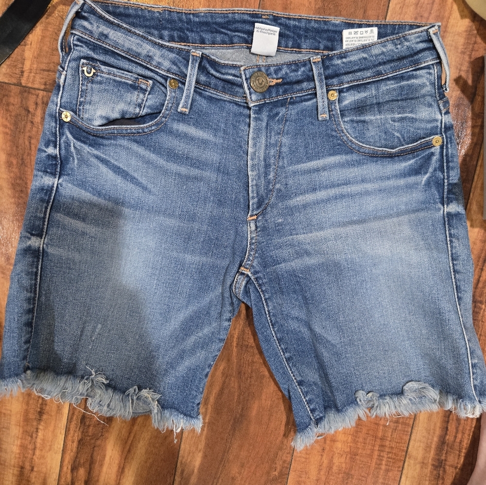 True Religion Denim Cutoff Shorts